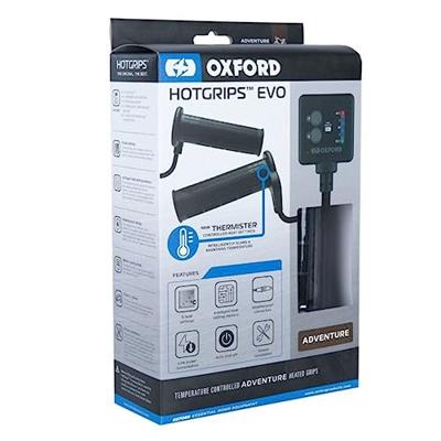 OXFORD handvatverwarming "hotgrips®evo". heated grips evo a 22+25mm open 5-stage