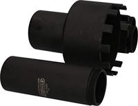 KS Tools 460.5420 Set steekmoeren met 3 geleidebuizen voor Mercedes, Ø 105,5 mm, 4-delig - thumbnail