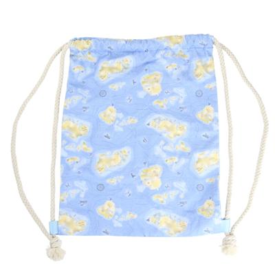 Esschert Design Rugzak Strand 42 Cm Katoen/polyester Blauw Esschert Design Rugzak Strand 42 Cm Katoen/polyester Blauw