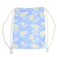 Esschert Design Rugzak Strand 42 Cm Katoen/polyester Blauw - thumbnail