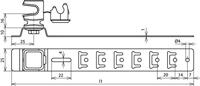 DEHN DLH US 8 H16 L335 GR V2A Overspanningsveilige montageset 1 stuk(s) - thumbnail