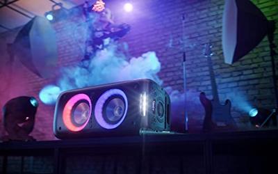 Sharp PS-949 Bluetooth speaker Zwart - thumbnail