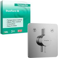 Hansgrohe DuoTurn Q kraan inbouw voor 2 functies, chroom - thumbnail