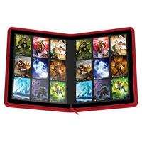 Ultimate Guard Zipfolio 360 18-Pocket Xenoskin - Red - thumbnail