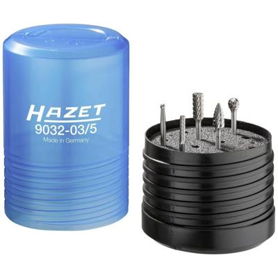 HAZET Hardmetalen freespenset · 3 mm 9032-03/5 · 5-delig
