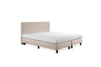 Beddenleeuw Boxspring Bed Nora - 80x200 - Incl. Hoofdbord + Matras - Ecru - thumbnail