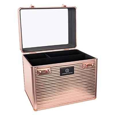Imperial Riding Shiny Classic Groomingbox roségoud maat:one size Imperial Riding Shiny Classic Groomingbox roségoud maat:one size