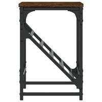 Schoenenrek 60x30x45 cm bewerkt hout bruineikenkleurig - thumbnail