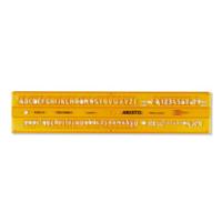 Aristo AR-5301/5 Lettersjabloon 5mm H-profiel Schriftvorm B Recht - thumbnail
