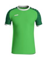 JAKO 4224 Shirt Iconic Km - Zachtgroen/Sportgreen - M - thumbnail