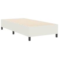 Platform bedframe Crème 90 x 200 cm Stof - thumbnail