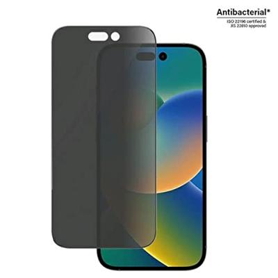 PanzerGlass Ultrawide Privacy AB P2772 Screenprotector (glas) Apple iPhone 14 Pro 1 stuk(s) Meekijkbescherming