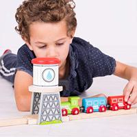 Bigjigs houten rails watertoren - thumbnail