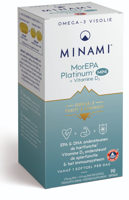 Minami MorEPA platinum mini + vitamine D3 90 Softgels - thumbnail