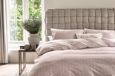 Rivièra Maison Riviera Maison Dekbedovertrek Bambu Zachtroze 140x200/220 cm