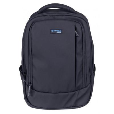 Donau Travel rugzak Berlin, 16 l, 15,6 inch, zwart