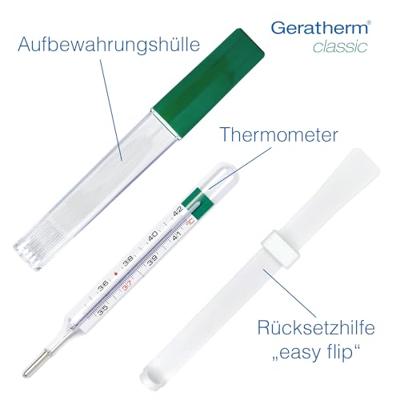 Geratherm Geratherm Thermometer Classic Blauw (1st)