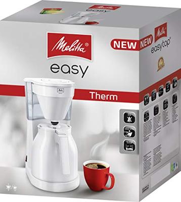 Melitta Easy Therm Koffiezetapparaat Wit - thumbnail