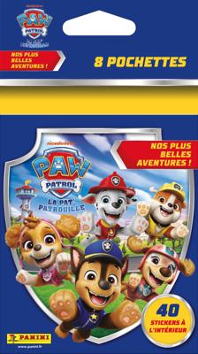 Blister - PANINI - PAW PATROL 11 - ONZE MOOISTE AVONTUREN - 8 zakjes - 40 stickers