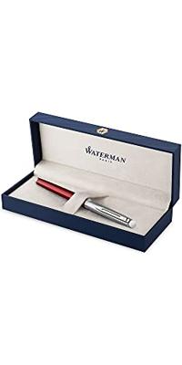Waterman Hémisphère Coloured roller fijne punt, in giftbox, Matte red CT