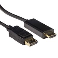 ACT AK3987 Verloopkabel DisplayPort Male/HDMI-A Male - 50 cm - thumbnail