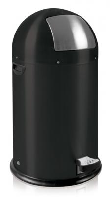 EKO afvalbak kickcan 33 l matzwart