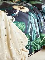 Essenza Essenza knitted Ajour plaid Antique white 130x170 - thumbnail