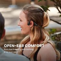 Aftershokz OpenMove Beengeleidingshoofdtelefoon met vrije oren, Bluetooth-hoofdtelefoon met microfoon, Bluetooth 5.0, 6 uur batterijduur, perfect voor hardlopen, joggen, yoga - thumbnail