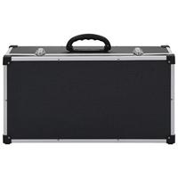 Cd-koffer voor 80 cd's aluminium ABS zwart - thumbnail