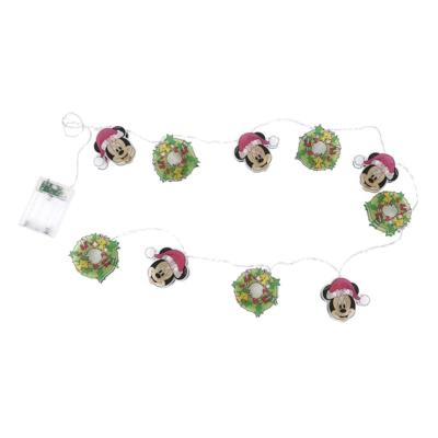 LED-lichtkrans Minnie Mouse Lucky 165 cm