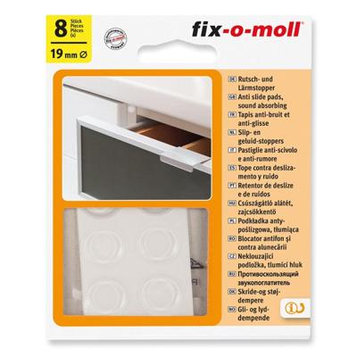 Fix-o-moll geluidsdempers en slip ø19mm Fix-o-moll geluidsdempers en slip ø19mm
