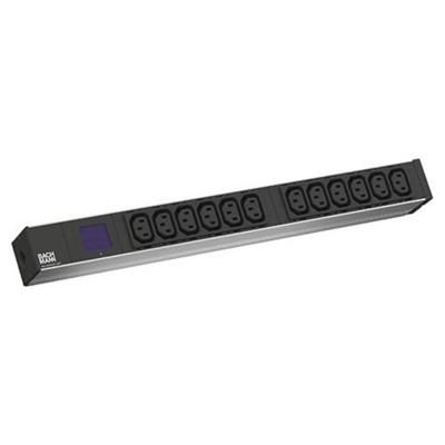 Bachmann 800.2055 19 inch Stekkerdoos voor patchkast 1 HE Apparaatcontactdoos C13 10A Zwart Bachmann 800.2055 19 inch Stekkerdoos voor patchkast 1 HE Apparaatcontactdoos C13 10A Zwart