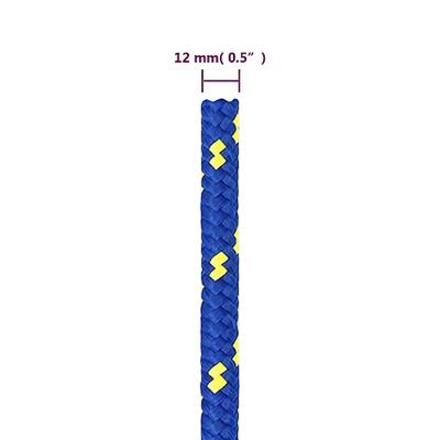VidaXL Boottouw 12 mm 100 m polypropeen blauw