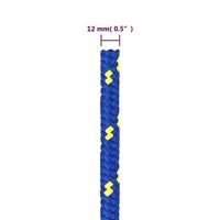 Boottouw 12 mm 100 m polypropeen blauw - thumbnail