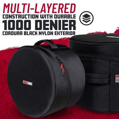 Gator Cases Icon Rock Drum Bags Set hoezenset voor 22, 10, 12, 16 inch - thumbnail