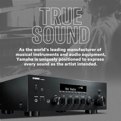 Yamaha R-N600A Streaming versterker zwart - thumbnail