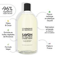 Compagnie De Provence Marseille Liquid Soap - Refill 1000 ml Vloeibare zeep - thumbnail