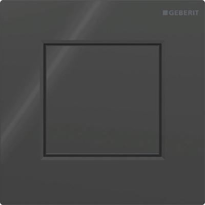 Bedieningsplaat Geberit Type 01 Pneumatisch Sqaure Git Zwart