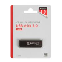 USB-stick Quantore 16GB 3.0 zwart - thumbnail