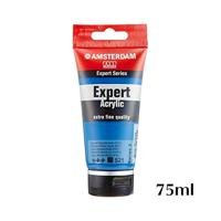 Royal Talens Amsterdam Expert Series Acrylverf Tube 75 ml - Indantreenblauw (Phtalo) 521 - thumbnail