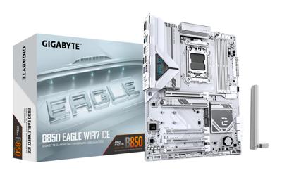Moederbord AMD GIGABYTE B850 EAGLE WIFI7 ICE Moederbord AMD GIGABYTE B850 EAGLE WIFI7 ICE