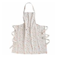 Schort met Decoratieve Print Ecru - thumbnail