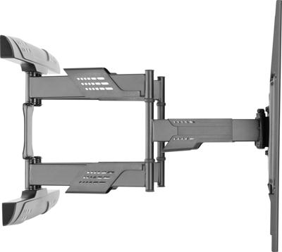 SpeaKa Professional TV-beugel 81,3 cm (32) - 177,8 cm (70) Kantelbaar, Zwenkbaar, Uittrekbaar Voor curved TVs
