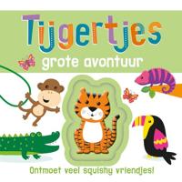 Rebo Publishers 3d voelboek - tijgertjes grote avontuur - thumbnail