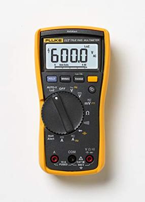 Fluke 117/323 Multimeter, Stroomtang Digitaal CAT III 600 V Weergave (counts): 6000 Fluke 117/323 Multimeter, Stroomtang Digitaal CAT III 600 V Weergave (counts): 6000