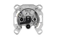 Kathrein ESU 57 Antennedoos Satelliet, TV, FM Inbouw (in muur) Loop-through outlet - thumbnail