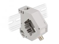 DIN-railadapter met keystone module - thumbnail