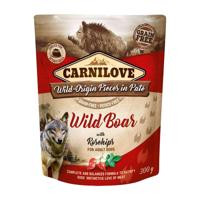 CARNILOVE Dog Pouch Wild boar & rosehips - natvoer voor honden - 300g - thumbnail