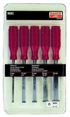 Bahco bahco steekbeitelset 5-delig | 9883