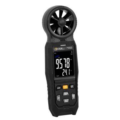 PCE Instruments PCE-AM 40 Windmeter 1 tot 162 km/h Met temperatuurmeting, Met USB-interface